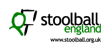 Stoolball England colour logo with website address