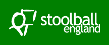 Stoolball England white logo