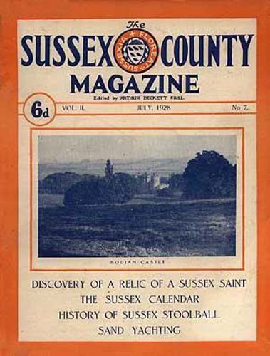 Cover of Sussex County Magazine, July 1928